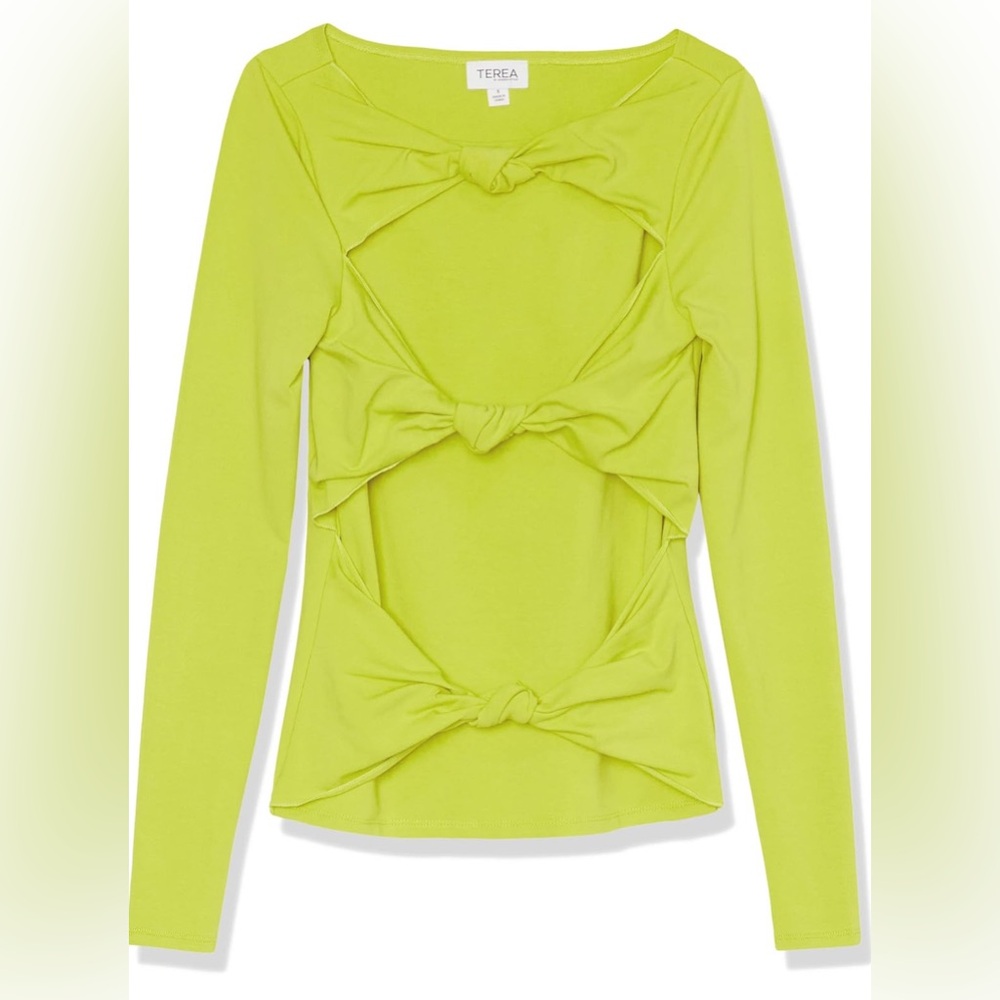 TEREA Women's Primrose Knotted Front Top